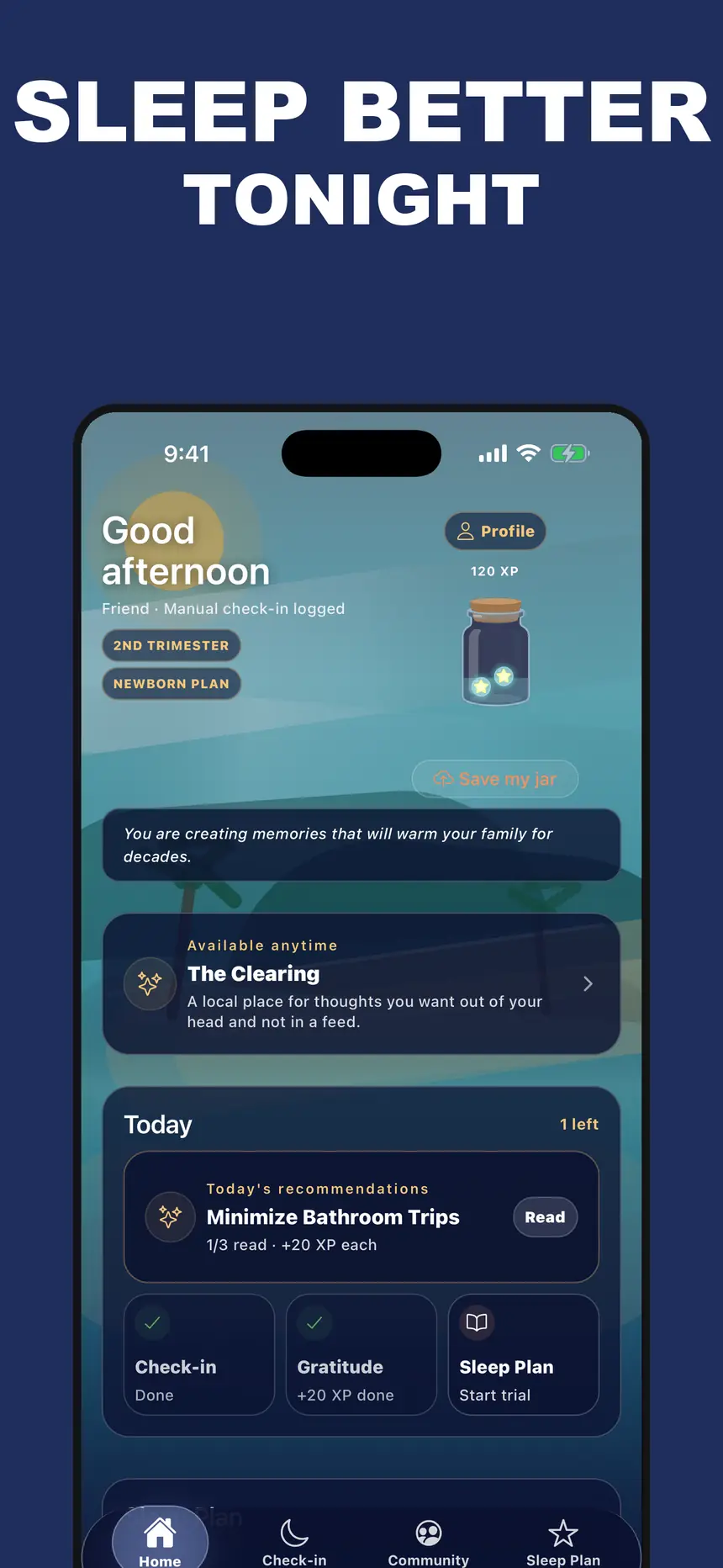 Solas app — tonight's recommendation